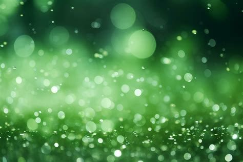 AI Generative Abstract Natural Green Bokeh Background 27679216 Stock