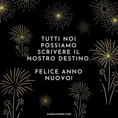 Frasi Per Auguri Di Buon Anno 2025 Carol Pomme