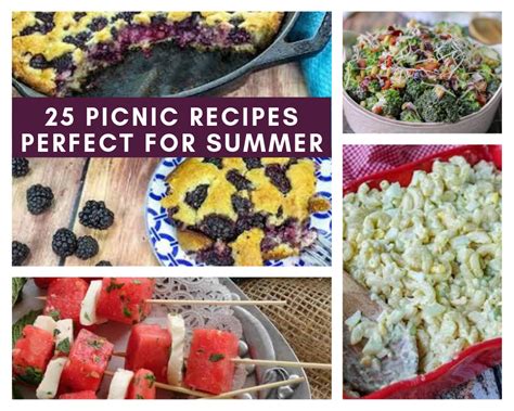 25 Picnic Recipes Perfect For Summer Just A Pinch