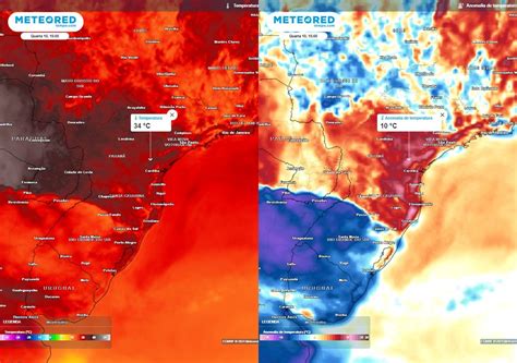 Regi O Sul Segue Sob Calor Intenso E Temporais Inmet Emite Aviso De