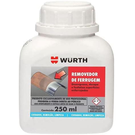 Primato Supermercado REMOVEDOR DE FERRUGEM 250 ML WURTH