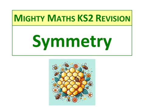 Mighty Maths Ks2 Sats Symmetry Revision Teaching Resources