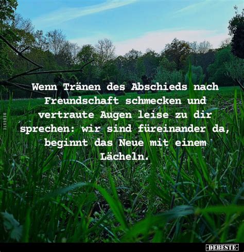 Wenn Tr Nen Des Abschieds Nach Freundschaft Schmecken Und Vertraute