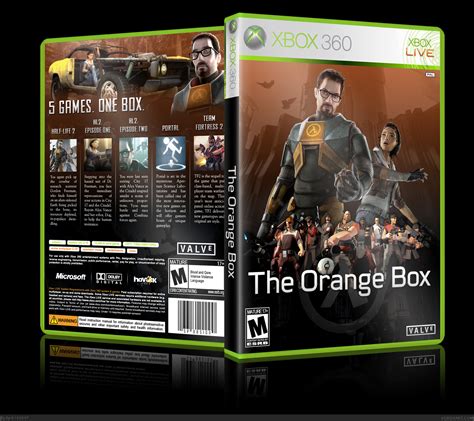 Viewing full size The Orange Box box cover