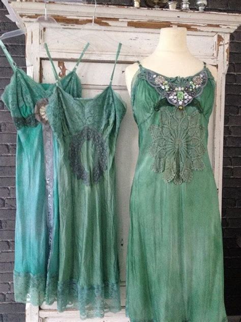 RAW RAGS Beautiful Handmade One Of A Kind Dress In Silk And Etsy