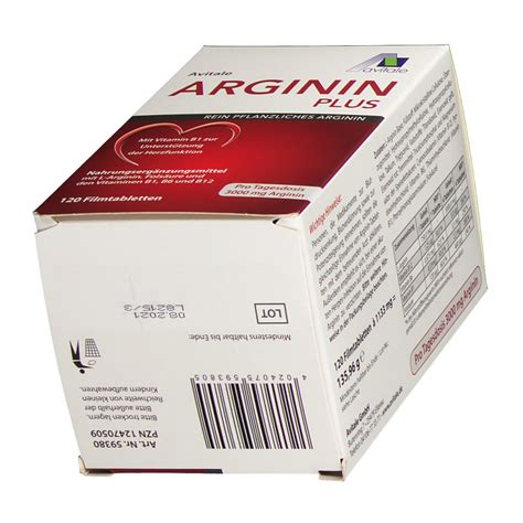 Avitale Arginin Plus Shop