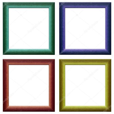 Four Contemporary Picture Frames — Stock Photo © Ctvvelve 32750455