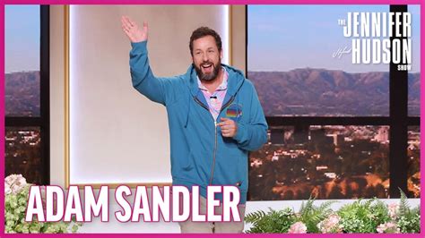 Adam Sandler on Returning to Stand Up Comedy | JenniferHudsonShow.com