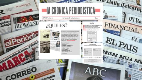 🥇 10 Ejemplos De Crónicas Periodísticas