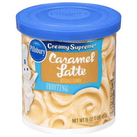 Pillsbury Creamy Supreme Caramel Latte Frosting 16 Oz Tub 16 Oz