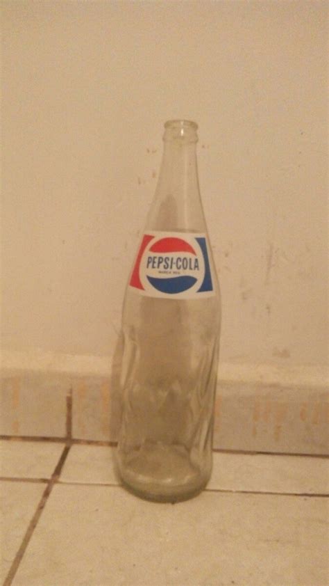 Botella De Pepsi Antigua Pepsicola Ml Envase Refresco En