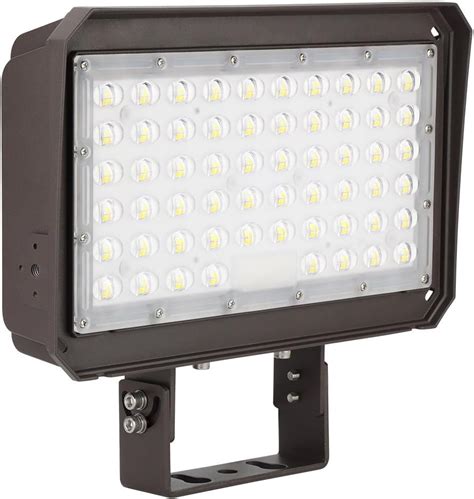 Kadision W Led Flood Light With Dusk To Dawn Photocell W W