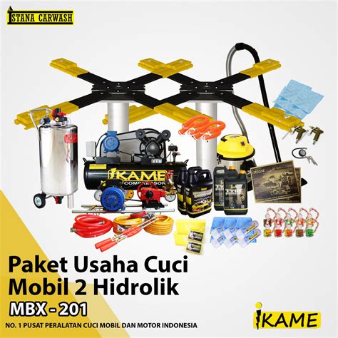 Paket Alat Usaha Cuci Mobil Hidrolik Mbx Ikame The Best Equipment