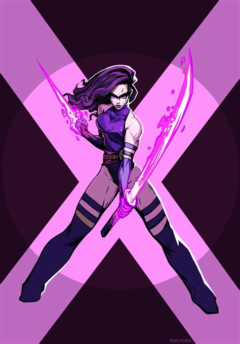 ArtStation - Psylocke-fanart