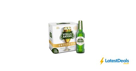 Stella Artois Unfiltered Bottles 330 Ml Pack Of 12 12 At Amazon