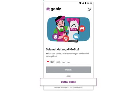 Foto Cara Daftar Jadi Mitra Gofood Lewat Aplikasi Gobiz