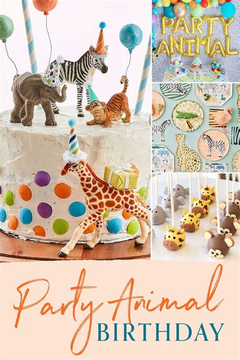 Bear and Tiger Children's Birthday Party Invitations in Forest