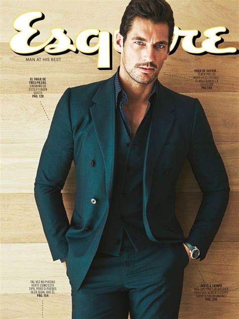 David Gandy Covers Esquire Latinoamerica November 2015 David Gandy Suit