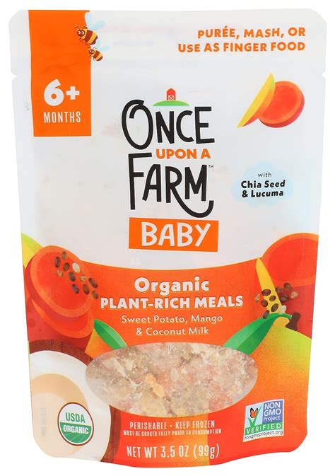 Amazon Once Upon A Farm Frozen Organic Baby Food Sweet Potato