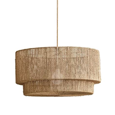 Luminous Rattan Pendant Light