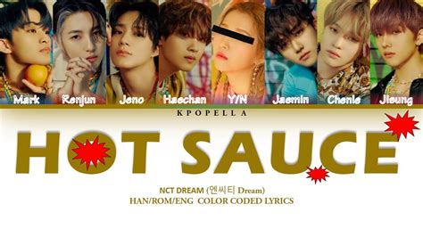 Nct Dream 엔시티드림 —hot Sauce 맛 8 Members Ver Color Coded