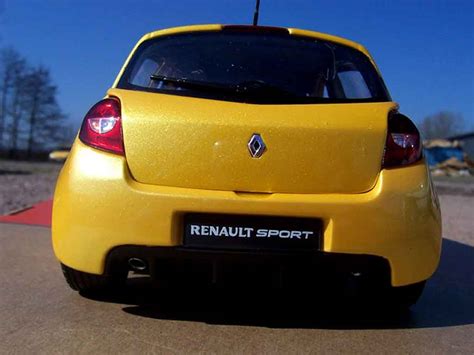 Coche Miniatura Renault Clio Rs Solido Rs Amarillo Sirius