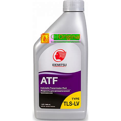 Idemitsu ATF Type-TLS-LV - сертифицированное трансмиссионное масло в ...