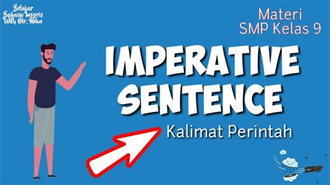 Imperative Sentence Kalimat Perintah Materi Bahasa Inggris Smp