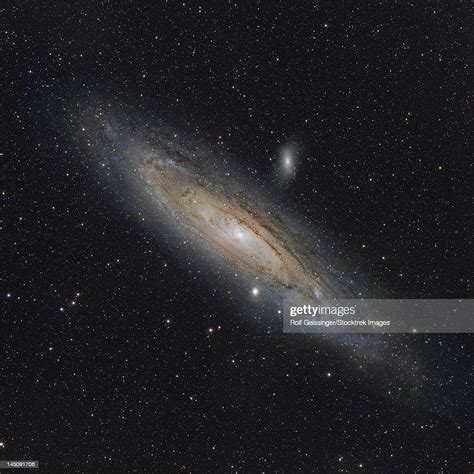 The Andromeda Galaxy Also Known As Messier 31 Or Ngc 224 High Res Stock