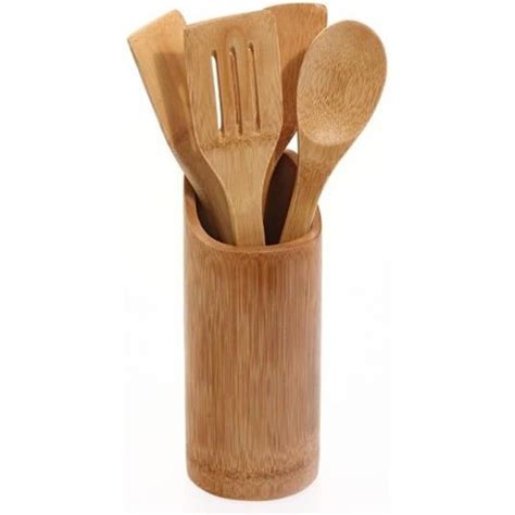 Ustensiles De Cuisine Et Support Bambou Achat Vente Lot