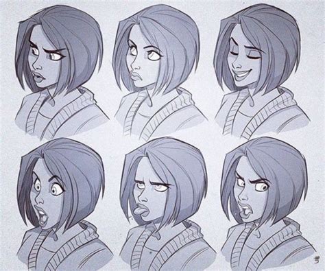 40 Handy Facial Expression Drawing Charts For Practice Bored Art