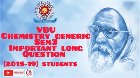 Vbu Chemistry Generic Sem Important Long Question Fixed Question