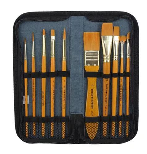 Estuche Pinceles Cerda Sint Tica Daler Rowney P Acr Licos Cuotas