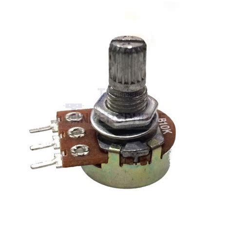 $2.99 - B10K Linear 10K Ohm Potentiometer - Tinkersphere