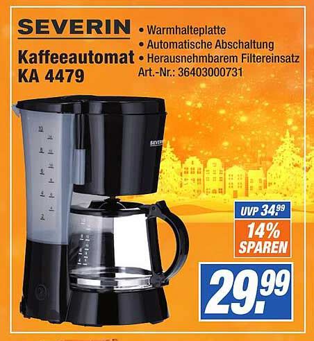 Severin Kaffeeautomat Ka 4479 Angebot Bei Expert Technomarkt