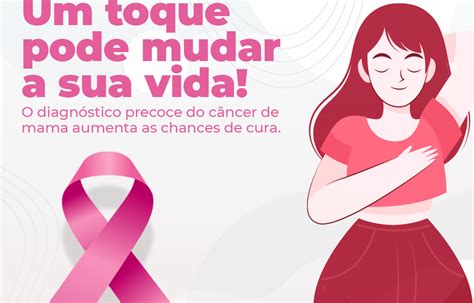 Outubro Rosa Mês de prevenção do câncer de mama Despacho Rápido