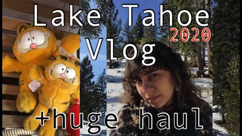 Lake Tahoe Vlog Shopping Snow Valentines And More Youtube