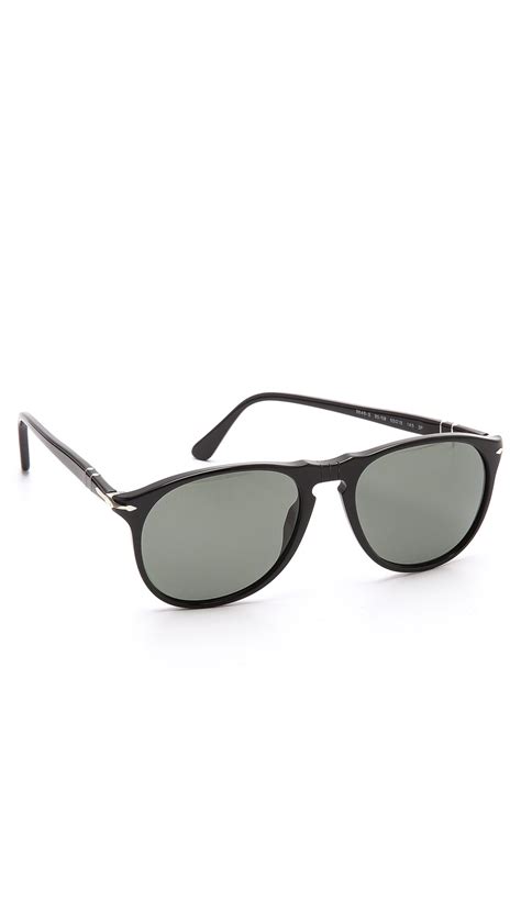 Persol Polarized Classic Sunglasses in Black for Men - Lyst