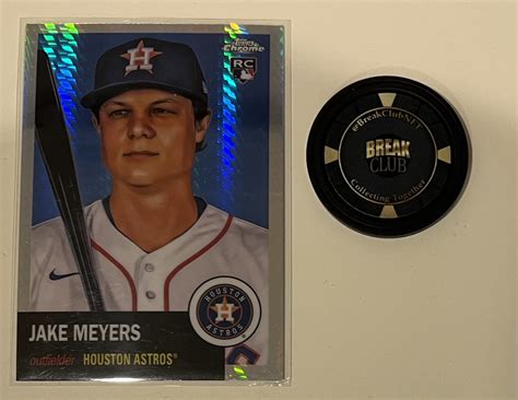 Jake Meyers RC Prism Refractor Houston Astros