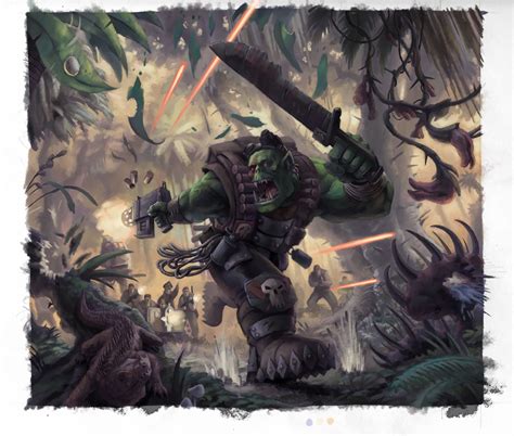 Ork Kommando Art By Jeff Porter 40K Gallery