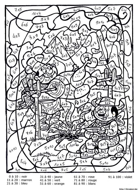 Coloriage Magique Cm2 Pdf Danieguto