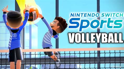 Volleyball In Nintendo Switch Sports Gameplay Youtube