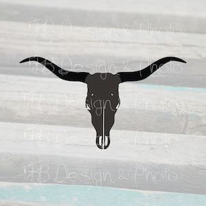 Longhorn Vector Raster SVG PNG Etsy