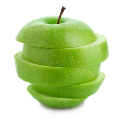 Refreshing Green Apple Slice