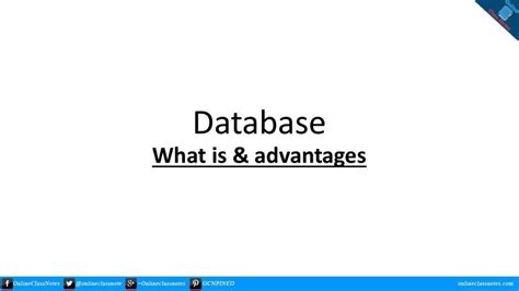 Database Management System Archives Onlineclassnotes