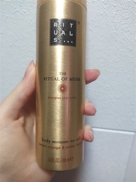 Rituals The Ritual Of Mehr Body Mousse To Oil Sweet Orange Cedar