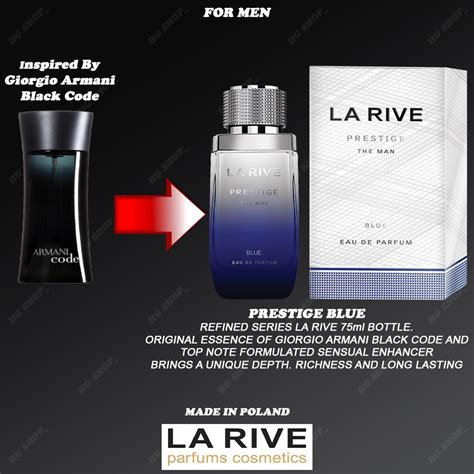 Perfume La Rive Prestige Blue Edp Ml Original Shopee Malaysia