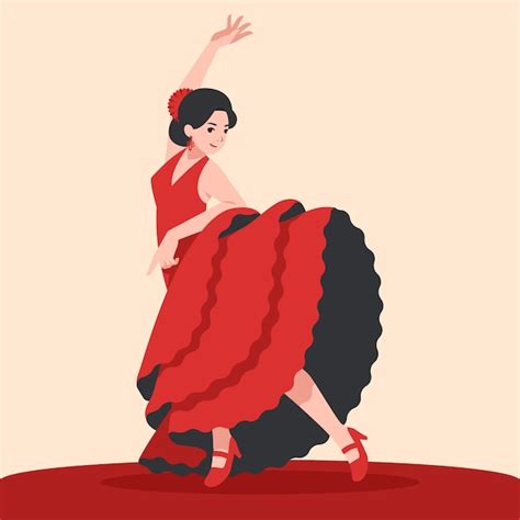 Flamenco dance silhouette Vectors & Illustrations for Free Download ...