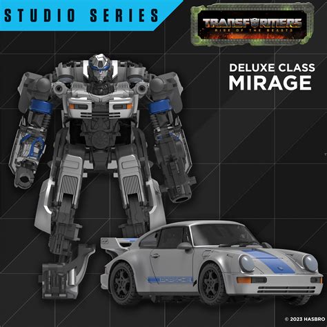 Transformers: Rise of the Beasts Deluxe Mirage Revealed – The Allspark