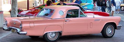 1957 Thunderbird Coral Sand My Kind Of Transportation Pinterest